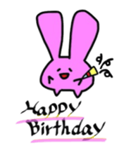 Colorfulmarurabbit sticker #4735749