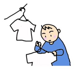 I'm living relatively accurately . sticker #4736265