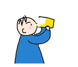 I'm living relatively accurately . sticker #4736284