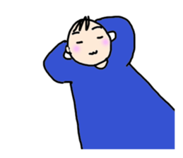 I'm living relatively accurately . sticker #4736303