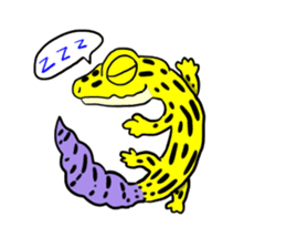 Leopard gecko! sticker #4736324
