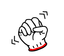 hand sign sticker sticker #4736828