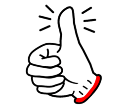 hand sign sticker sticker #4736829