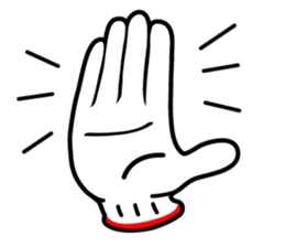 hand sign sticker sticker #4736831