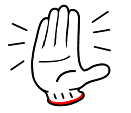 hand sign sticker sticker #4736831