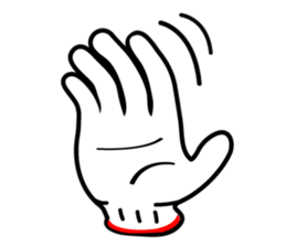 hand sign sticker sticker #4736832