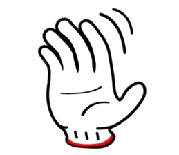 hand sign sticker sticker #4736832