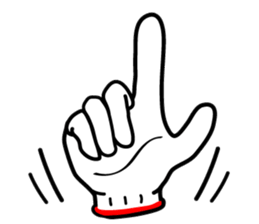 hand sign sticker sticker #4736833