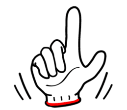 hand sign sticker sticker #4736833