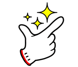 hand sign sticker sticker #4736834