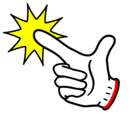 hand sign sticker sticker #4736835