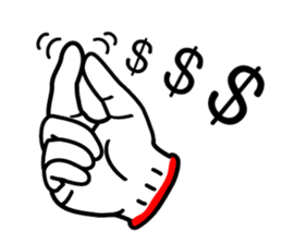 hand sign sticker sticker #4736836