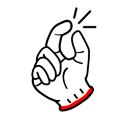 hand sign sticker sticker #4736837