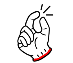 hand sign sticker sticker #4736837