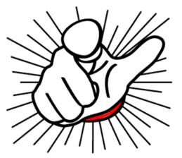 hand sign sticker sticker #4736840