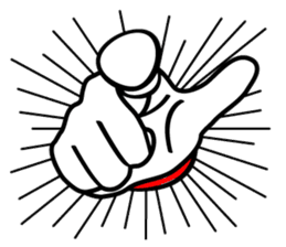 hand sign sticker sticker #4736840