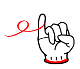 hand sign sticker sticker #4736843