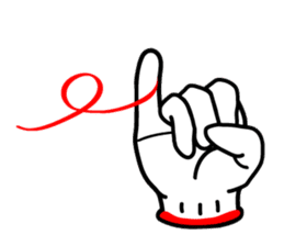 hand sign sticker sticker #4736843