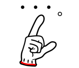 hand sign sticker sticker #4736844