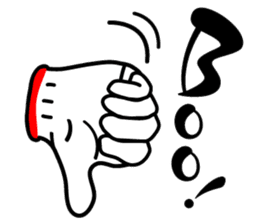 hand sign sticker sticker #4736845