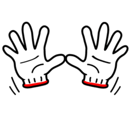 hand sign sticker sticker #4736846