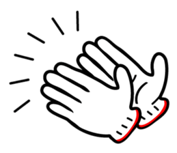 hand sign sticker sticker #4736847