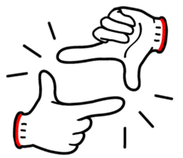 hand sign sticker sticker #4736848