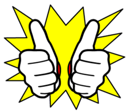 hand sign sticker sticker #4736850