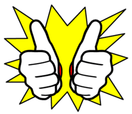 hand sign sticker sticker #4736850