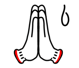 hand sign sticker sticker #4736852