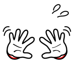 hand sign sticker sticker #4736854