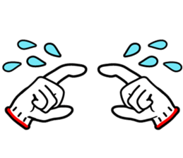 hand sign sticker sticker #4736856