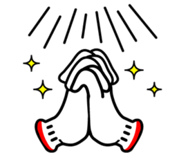 hand sign sticker sticker #4736857