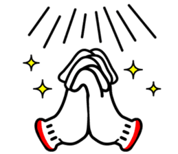 hand sign sticker sticker #4736857