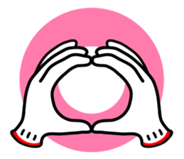 hand sign sticker sticker #4736862