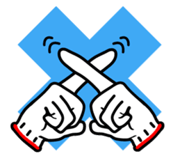 hand sign sticker sticker #4736863