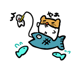 Lovely hamster sticker #4737123