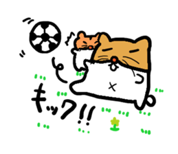 Lovely hamster sticker #4737124