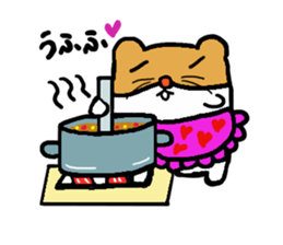 Lovely hamster sticker #4737133