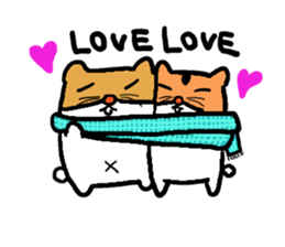 Lovely hamster sticker #4737138