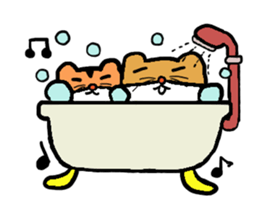 Lovely hamster sticker #4737143