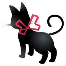 Black Cat MIA sticker #4737353