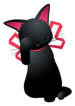 Black Cat MIA sticker #4737354