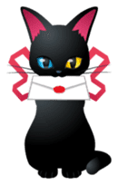 Black Cat MIA sticker #4737360