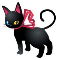 Black Cat MIA sticker #4737366