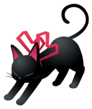 Black Cat MIA sticker #4737367