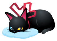 Black Cat MIA sticker #4737368
