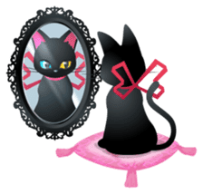 Black Cat MIA sticker #4737369