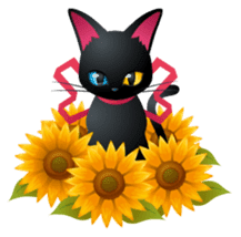 Black Cat MIA sticker #4737371