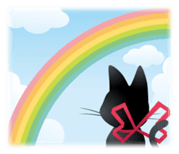 Black Cat MIA sticker #4737378